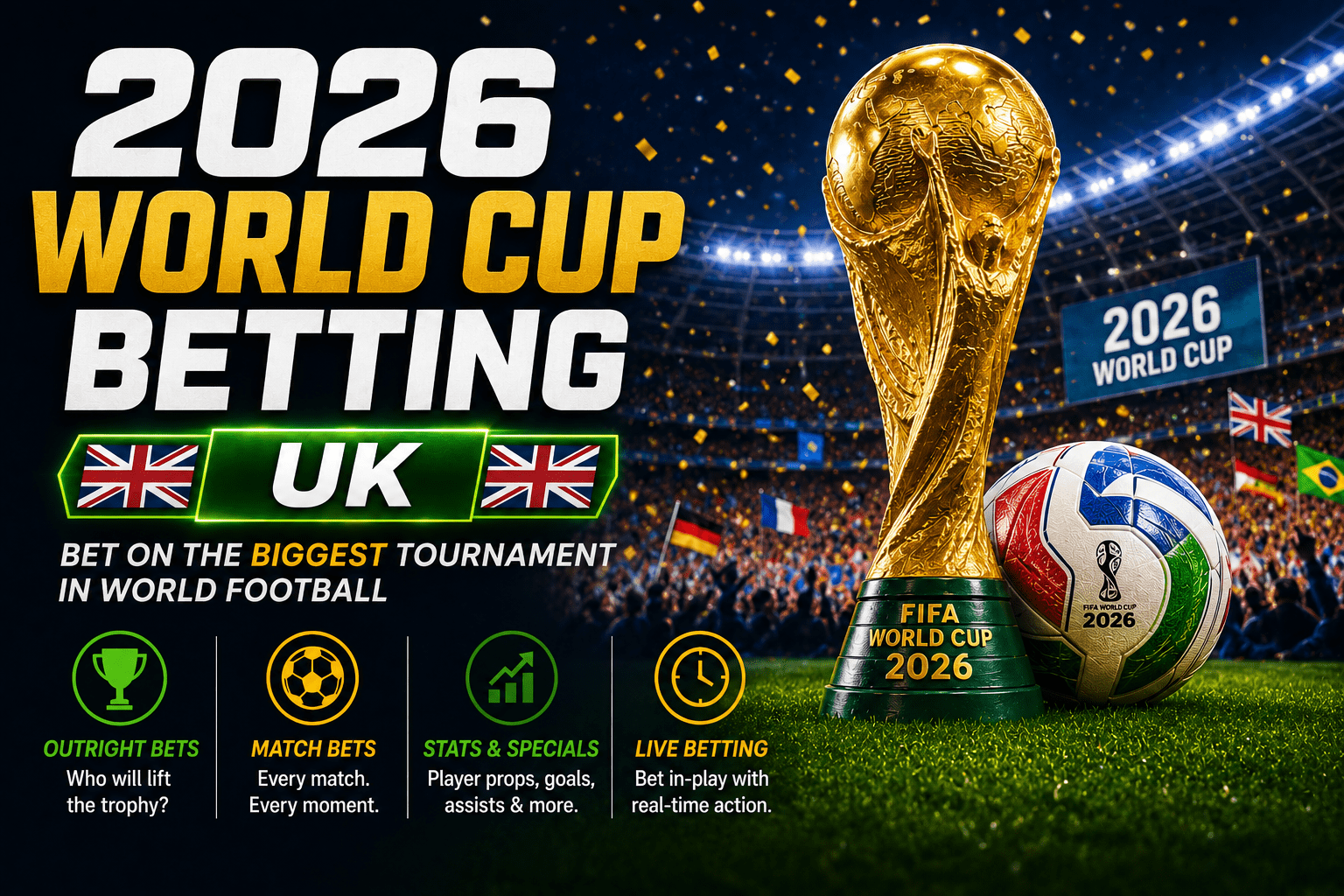 FIFA World Cup 2026 betting UK