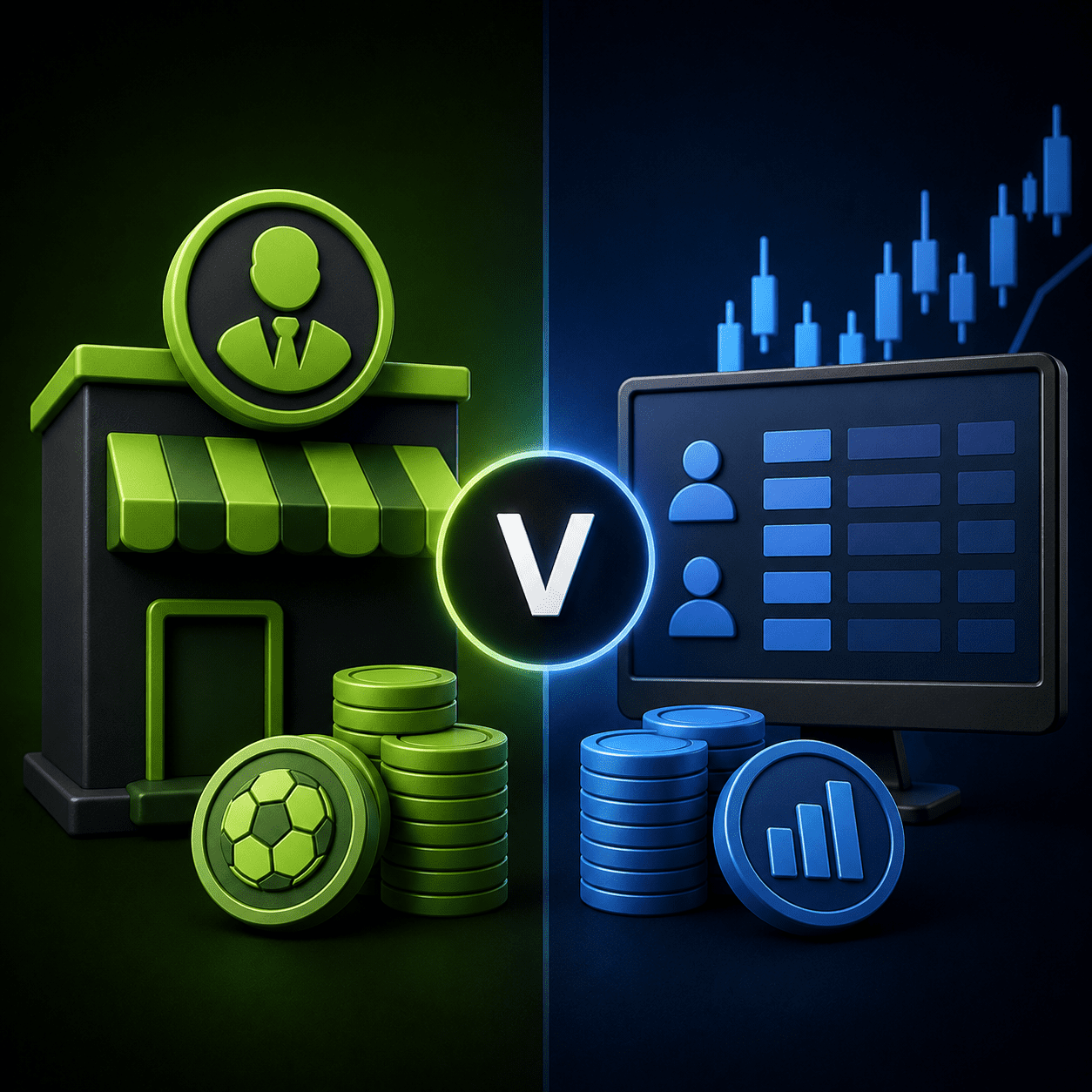 Bookies v's exchanges for UK betting