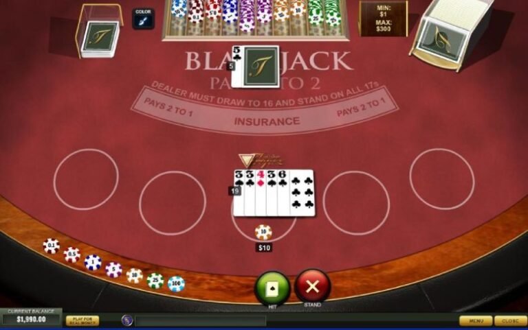 Blackjack table – UK online casino blackjack strategy guide