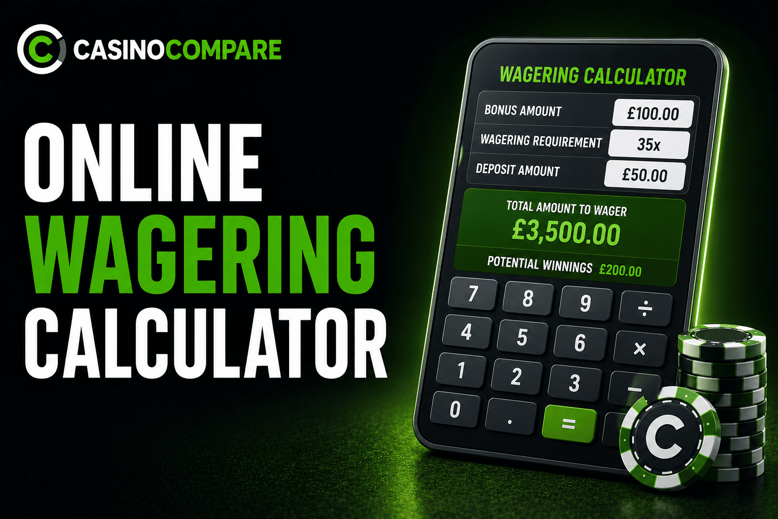online wagering calculator