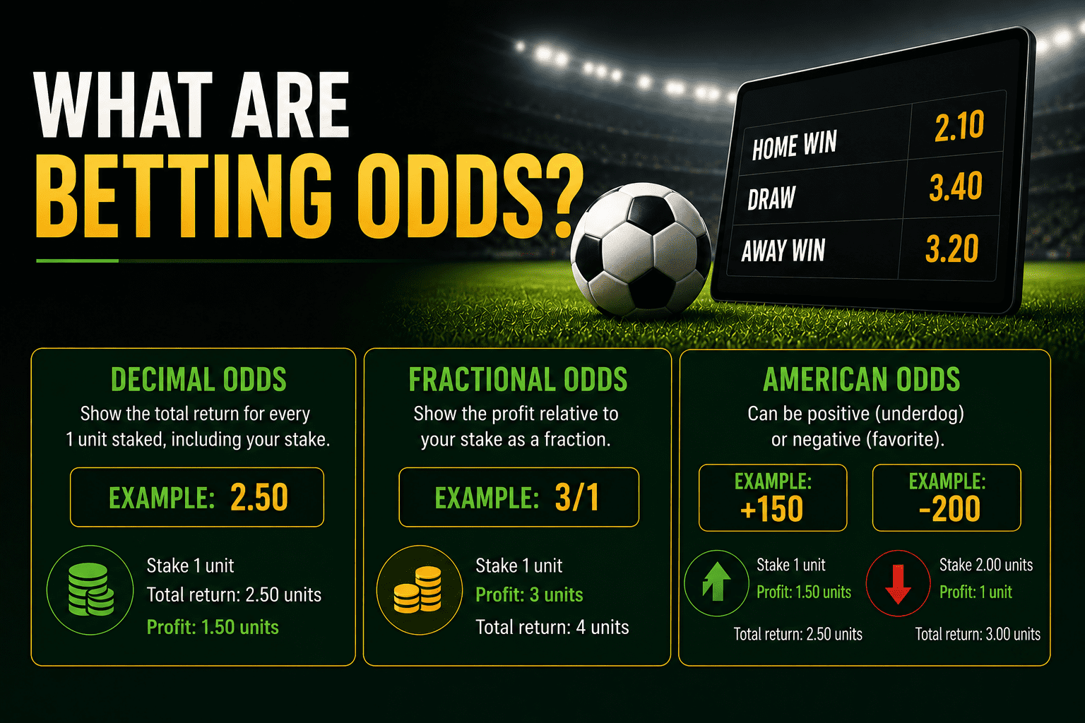 what are betting odds